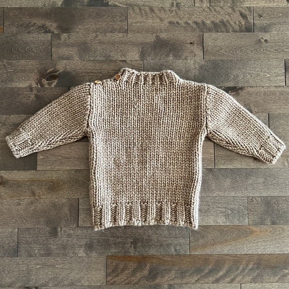 Bobo Choses Taupe Wool-Blend Sweater 2-3y - Picture 4 of 6